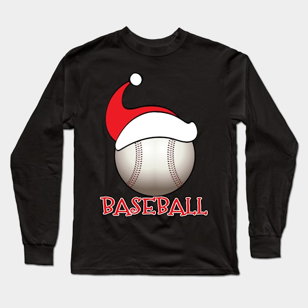 Baseball Christmas gift Long Sleeve T-Shirt by JamesBosh